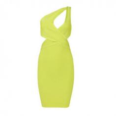 
                    
                        Starry Sexy Cut Out One Shoulder Halter Strap Bandage Dress   � from www.starry97.com/...
                    
                