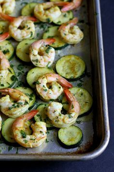 Roasted Curry Shrimp & Zucchini Recipe