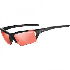Tifosi Optics designed the Radius FC Photochromic Sunglasses for fitness freaks, road runners, and dedicated golfers. Their Fototec red lenses offer a mid-range contrast for high speed activities, and they adjust light transmission depending on the light conditions. The Radius has an interchangeable design, so you can switch out these lenses with different ones (sold separately) by Tifosi Optics. The lenses offer excellent protection against UV rays, and their ventilated design ensures optimal airflow when you work up a sweat. Tifosi constructed the Radius out of a highly durable TR-90 frame, and the ear pads are adjustable to ensure a secure fit. Hydrophilic nose pads offer a no-slip fit for extra convenience when you're mid-run.