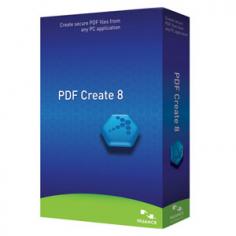 Nuance PDF Create 8 is the smart choice for creating 100% industry-standard PDF files from any PC application, making it simple to share or archive documents using the PDF format. It turns files into secure PDFs up to three times faster than any other PDF software with results that are universally viewable from virtually any PDF viewer. Designed to take full advantage of Microsoft Office 2010 and Windows 7 capabilities, it's Nuance's most productive and intuitive PDF creation software ever. Unparalleled features let you batch create PDFs, combine multiple files into a single PDF, connect to popular cloud services, organize documents into PDF packages, and even create PDFs directly from within Microsoft Office applications.