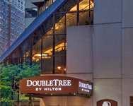 Expect a warm welcome and outstanding service at the DoubleTree by Hilton Hotel Philadelphia Center City, a top choice in Philadelphia hotels. Located on the Avenue of the Arts and nine miles from Philadelphia International Airport, our comfortable hotel provides views of the Delaware River and downtown Philadelphia. Stay at this hotel and be near attractions such as the Pennsylvania Convention Center, City Hall and the Liberty Bell. The business district, home to CIGNA and Sunoco, is just blocks away Be impressed by the stunning four-story glass atrium. The staff at our contemporary hotel in Philadelphia, Pennsylvania, offers a signature, warm DoubleTree chocolate chip cookie on arrival. Hold conventions and weddings in 27,000 sq. ft. of flexible function space, including two elegant ballrooms. This Philadelphia, PA, hotel boasts the progressive IACC-certified 4,200 sq. ft. Assembly on Five full-service meeting center. Plan an event in six conference rooms, breakout space and an outdoor patio and take advantage of the business center, internet access and a dedicated events team Experience the best of Philadelphia hotels in a spacious DoubleTree guest room with high-speed internet access. Two-room suites offer twice the space of standard guest rooms and Executive Floor rooms include complimentary continental breakfast and evening hors d'oeuvres. Unwind in the complimentary fitness center, rooftop atrium pool and sundeck