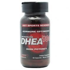 DHEA May Have A Significant Impact On Lean Body MassIn one study conducted by D. Jakubowicz and colleagues, 22 men took 300 mg of DHEA nightly for 30 days. They observed an average 27% fall in insulin levels. They also found an 89% increase in IGF-1 (a powerful hormone with multi-faceted effects, most notable its growth hormone-like effects on body composition), a 14% decrease in body fat, and a 7.8% increase in lean body mass. DHEA May Block Cortisol's Catabolic (Breakdown) Effects On Muscle TissueOther discussions at the DHEA conference centered on the Cortisol - DHEA relationship. Cortisol is a catabolic (tissue breakdown) inducing stress hormone. Exercise has been shown to significantly raise serum cortisol levels. These exercise- induced, elevated cortisol levels may contribute profoundly to catabolic effects on muscle tissue. DHEA has been shown to block some acute effects of stress induced cortisol release. Pure Pharmaceutical DHEA - Not Mexican Wild YamBecause Mexican Wild Yam contains precursors to DHEA, many unscrupulous companies are trying to masquerade this herb for the real thing. Mexican Wild Yam does not contain any DHEA. Mexican Wild Yam has not been shown in any studies to have the positive effects that real DHEA has. AST Sports Science uses only pharmaceutical quality DHEA. DHEA May Have A Profound Influence On Positive Body Composition Alteration Favoring Lean Muscle Tissue AccrualYet another study revealed that high dose DHEA supplementation decreased body fat levels by 31% while maintaining the same overall body weight in just 28 days. This indicates a significant increase in lean body mass at the expense of body fat. This study shows DHEA may have a profound ability to significantly alter body composition to favor lean mass accrual. DHEA May Cause Healthier/Leaner Eating HabitsAnother study showed DHEA had an interesting effect on the choice of foods consumed. A controlled animal study showed those administered with DHEA, when given a choice, chose lean protein and carbohydrate foods as opposed to foods comprised of high fat.