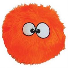 GoDog Furballz feature silly, googly eyes and bright, fun colors to attract Fidos attention. Round shape is ideal for tossing and retrieving. Features a big, loud ball-shaped squeaker.