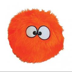 GoDog Furballz feature silly, googly eyes and bright, fun colors to attract Fidos attention. Round shape is ideal for tossing and retrieving. Features a big, loud ball-shaped squeaker.
