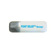 Point-Relief Mini-Massager offers a soothing massage. Comfortable vibrating massage from any one of 4 massage heads. Massage heads vary from broad to targeted. Choose model with heat or standard. Compact, portable, small enough to fit in purse or pocket. Battery operated. "C" battery included!