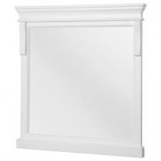 Here is what you are looking for, Foremost Naples 24 in. W x 32 in. H Mirror in White-Technical details:-Weight: 15.87-Height: 26.3-Width: 35.71-Depth:4.13-The elegant Naples 24 in. x 32 in. poplar-framed mirror has an expansive, rectangular design and sleek white finish that complements a variety of bathrooms. Subtle architectural detailing highlights the beauty. Finished in sleek white, this versatile mirror will complement a variety of bathroom styles. The rectangular mirror is designed to be hung veertically. Mounting hardware is conveniently attached. -PLEASE NOTE: Images may not reflect the actual sizes of the products.