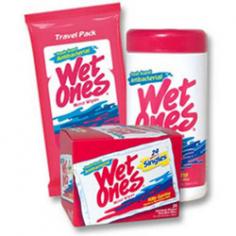 The first line of defense against the spread of germs is washing hands often. Wet Ones Antibacterial Hand Wipes are an effective solution to keeping hands clean when soap and water are not available or convenient. Germs spread when a person coughs or sneezes, or touches something that is contaminated with bacteria and then touches their eyes, nose or mouth. Wet Ones Antibacterial Hand Wipes are clinically proven to be just as effective as gel hand sanitizers in killing 99.99 percent of germs, but they also clean away dirt and messes without drying skin like alcohol-based hand sanitizers. Non-sticky formula! Thick dura-Strong wipe! 2 Antibacteria Formula 3 Kills 99.99% of germs 4 Hypoallergenic and enriched with skin-conditioning aloe 5 Perfect for quick clean-ups of dirt and messes 6 Portable and convenient 15Thick Cloths 5.7 x7.5