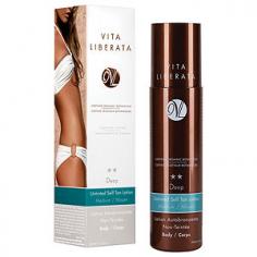 Achieve a gorgeous glow with Vita Liberata Deep Untinted Tan Lotion - Medium - 200ml. Formulated with an expert blend of 80% organic extracts it also contains Vita Liberata's groundbreaking moisture-lock&copy; system to keep your skin smooth and hydrated helping your tan to apply seamlessly and streak-free. It applies clear and develops after 4-8 hours into a beautiful bronze colour. With no tell-tale fake tan smell it is perfect for those who prefer a gel and want to ensure that there's no staining to your clothing or sheets. - L.M. Directions of Use: Exfoliate but do not use moisturiser prior to tanning Use a tanning mitt or latex gloves Apply in circular motions Allow 4-8 hours before showering off