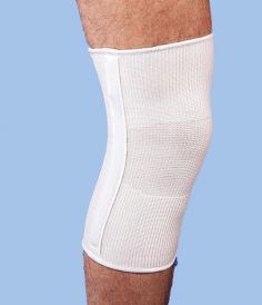 This knee brace has an anatomical design with 2-way stretch and is made with 56% wool for natural warmth. Features two removable spiral metal stays for better support and control of lateral movements. Comfortable to wear and unnoticeable under clothes. Designed for use when light compression and support are desired. Offers great flexibility and is ideal for sporting activities. Recommended for the prevention and treatment of sprains strains and other knee injuries. Size: M. Available Colors: White.