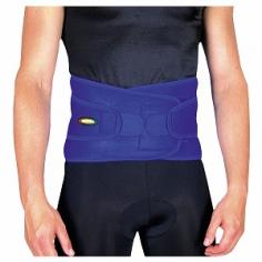 Breathable Neoprene (Airprene) and terry cotton lining helps minimize sweating and reduces allergic skin reactions. Removable anterior and posterior moldable inserts provide maximum lower-back stabilization. Excellent support warmth and comfort to the abdominal and lumbo-sacral areas. Airprene helps retain body heat increases circulation provides all-way stretch and compression. 9 wide with six spring metal stays provide increased stability and support to the lower back. Two side pulls are designed for better fit and tension adjustment. Sewn edges for finished look and long-lasting durability. Size: S. Color: Blue. Recommendations:. For use during sports activities for prevention and treatment of back injuries. For Those Who: suffer from osteochondrosis lumbago or have ever experienced lower back pain. Have undergone surgery on the lower section of the spine. Lift and move heavy objects. Perform physical activities in extreme weather conditions. Conditions:. Back pain abdominal pain osteochondrosis lumbago surgery on the lower section of the spine physical activities in extreme weather conditions lift and move heavy objects sports injuries industrial back injuries.