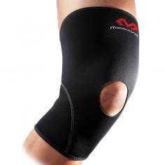 Features 11-in long thermal neoprene sleeve is contoured and darted for optimum fit Open patella area relieves pressure from the knee cap, improving comfort and flexion Nylon facings on both sides Reversible colors 4-way stretch Heavy-duty outer facing for durability Retains warmth, promotes healing, reduces abrasions Sized for optimum fit