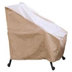 Heavyweight polyester fabric resists ripping, tearing, cracking. PVC coated underside provides protection from snow, rain. Mold, mildew and fade resistant. Velcro fasteners hold cover in place. Measures 33 x 28 x 33 inches. Make sure your favorite outdoor chair is covered in any weather with the Hearth & Garden Patio Chair Cover. The cover is constructed of a tough, thick 380 gram polyester which is then coated with a PVC finish for optimal resistance to the elements. That means it will protect your furniture against sun, rain and snow without cracking or tearing. Plus, two Velcro leg fasteners secure the cover to your chair so it stays where it should, even on the windiest of days. In an attractive, low-profile taupe that works well in any setting. Please note this product does not ship to Pennsylvania.