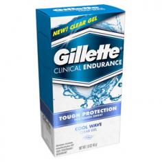 For ultimate assurance against excessive sweat, choose Gillette Clinical Advanced Solid Anti-Perspirant. Gillette Clinical Advanced Solid fights all three types of sweat: heat, activity, and stress. It gives you 48 hours of freshness to help keep you smelling clean all day and beyond. It's the toughest Gillette protection against sweat and odor. The toughest Gillette protection against sweat and odor Fights all 3 types of sweat: heat, activity, and stress Goes on clear and stays clear, reducing white marks on clothing or skin Power Rush scent with subtle wood and citrus notes Gillette Clinical Clear Gel Anti-Perspirant.Gender: Male.