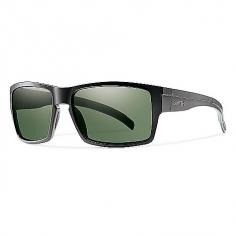 With modern refinement, clean lines, and designed to fit larger faces, the Smith's Outlier XL Sunglasses have all the essential performance features you need.Medium/large fit; medium/large coverage; six base curve tends to be more flat relative to your face front. Polarized Gray Green lenses for bright sun conditions&#x97;reduce reflected glare and sharpen detail. 15% VLT (Visible Light Transmission): the smaller the number, the darker the lens. Lenses provide 100% protection from harmful UVA/B/C rays. Polarized lenses reduce glare from snow, water, asphalt; provide truest color and object definition; reduce eye fatigue. Scratch- and impact-resistant Carbonic TLT lenses are optically corrected to maximize visual clarity and object definition. Hydrophilic Megol nose and temple pads grip your skin to help keep the frame in place; gripping power increases when introduced to moisture. Frame measurements: 56-18-135 (eye, bridge, temple); eye measurement is the horizontal width of the lens.