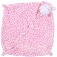 Angel Dear Giraffe Blankie - Pink A blankie isn't just a blanket, it's baby's cuddly, soothing sleep time essential. So something that's comforting and soft is a must. This Angel Dear Blankie comes complete with simple details in cashmere soft polyester - ensuring baby will have no trouble getting those much-needed zzz's. And, so there's no doubt it's baby's blankie, it can be personalized too! Why You'll Love It: This cuddly soft blanket will soon become baby's favorite blankie! Fabric: Polyester Features Simple details Cashmere soft polyester Can be personalized 13 inches square