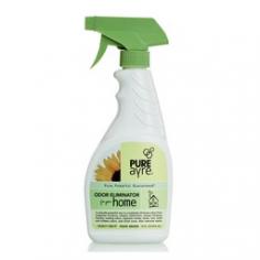 PGK1004: Features: -Odor Eliminator-You can have a clean smelling home without the hazards of chemical products and artificial fragrances-The safest and surest way to get rid of smells, even around food, animals and people-Control the smells in your world while being friendly to the environment-Use on draperies, furniture, carpets, bathrooms, closets, kitchens, laundry, cooking odors, cigarette smoke, shoes, cars, mold and mildew odors, and much more-Also removes stains-Capacity: 14 oz. Dimensions: -Weight: 1.06 lbs-Dimensions: 6.5" H x 9" W x 3.5" D.