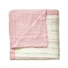 Sweet dreams come easily with the aden + anais Bamboo Dream Blanket. With silky rayon from bamboo fiber muslin and colorful modern designe, the luxuriously soft blanket ensure playtime, cuddle time or bedtime is nothing less than dreamy. These blankets are breathable to help reduce the risk of overheating. Their generous size makes them perfect for snuggling. They are luxuriously soft and get softer with each wash. And these blankets are versatile, great for newborn tummy-time or cuddling with toddlers.