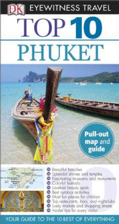 DK Eyewitness Travel Guides: the most maps, photography, and illustrations of any guide. DK Eyewitness Travel Guide: Top 10 Phuket is your pocket guide to the very best of Thailand's largest island. Phuket has much to offer, and our Top 10 Travel Guide will help you make the most of it all. Visit shrines and temples, or take in Phuket's festivals for an unforgettable cultural experience. Enjoy outdoor activities, beautiful views, and picturesque spots in this gorgeous area of Thailand, or visit lively markets and shopping streets to bring back souvenirs. From top restaurants, bars, and nightclubs to stand-out museums, our insider tips are sure to make your trip to Phuket outstanding. Discover DK Eyewitness Travel Guide: Top 10 Phuket True to its name, this Top 10 guidebook covers all major sights and attractions in easy-to-use top 10 lists that help you plan the vacation that's right for you. Don"t miss destination highlights Things to do and places to eat, drink, and shop by area Free, color pull-out map (print edition), plus maps and photographs throughout Walking tours and day-trip itineraries Traveler tips and recommendations Local drink and dining specialties to try Museums, festivals, outdoor activities Creative and quirky best-of lists and more The perfect pocket-size travel companion: DK Eyewitness Travel Guide: Top 10 Phuket Recommended: For an in-depth guidebook to Thailand's beautiful beaches, check out DK Eyewitness Travel Guide: Thailand's Beaches and Islands, which offers the most complete cultural coverage of the country's coast; trip-planning itineraries by length of stay; 3-D cross-section illustrations of major sights and attractions; thousands of photographs, illustrations, and maps; and more.