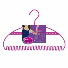 Hang It is an exciting and efficient new solution for organizing your jewelry. All the utility of your every-day clothing hanger, but built for jewelry. Features: -Efficiently stores earrings, necklaces, bracelets and rings-Keeps Jewelry separated,.