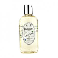 Penhaligon`s Vanities Bath & Shower Gel. Our bath & shower gels are designed to produce a rich lather and contain gentle ingredients to help leave skin feeling soft and refreshed. Simply lather between your hands, apply to a cloth or sponge or pour under hot running water for an indulgent foaming bath. , All skin types.