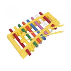 Your children are guaranteed to enjoy this colorful, accurately tuned C-C diatonic xylopipe bell set. Hundreds of songs can be played instantly on this unique instrument. The names of the notes are indicated for each individual xylopipe which makes playing easy for all ages. Mallets are included with this deal.