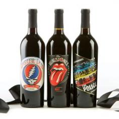 With classic tracks blasting in the cellar, winemaker Mark Beaman crafted custom wines for each of these legendary artists and their timeless albums - blending one-of-a-kind wines with Rock 'n Roll mythology. The back labels are set up just like the back of the album jacket, liner notes and all. These are tapestries from the rock vault, with classic, iconic album art. Additionally, coming out of Mendocino County, the award-winning vineyard leads the pack in environmental leadership with sustainable farming, 100% green power, eco-friendly packaging and carbon neutrality. Wines That Rock Rolling Stones Forty Licks Merlot, loaded with flavors of raspberry and black cherry, with a vanilla finish. Wines That Rock Grateful Dead Red Blend with distinctive flavors of black cherries, peppered bacon and caramel on the palate. Wines That Rock The Police Synchronicity Red Wine Blend with touches of juicy strawberry on the palate with a lush lingering finish