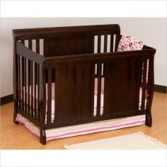 The crib was manufactured in 2011 or later and complies with the new federal safety standards issued by the CPSC. 4 in 1 Fixed Side Convertible Crib: converts from a full size crib to a toddler bed, to a daybed, to a full-size bed (full size bed rails not included). Solid stationary sides offer security and stability to last a lifetime. Mattress not included. Solid wood and wood product construction. Easy to assemble with permanently attached instructions. Comes with a 1 Year Limited Manufacturers Warranty. Designed with safety in mind as it meets current U.S. and Canada safety standards. JPMA Certified. Assembly required. Dimensions: 54.29 in. L x 32.91 in. W x 43.11in. H ( 59.52 lbs. ). Crib Safety: ivg Stores cares about the safety of the products we sell especially for your new little one. We work closely with our manufacturers and only carry those items which meet or exceed federal and state laws. If you are considering buying a new crib or even using a previously owned or heirloom crib, we recommend you visit cribsafety.org to learn more about crib safety. The charming Verona 4 in 1 Fixed Side Convertible Crib by Stork Craft surrounds your little sweetie in comfort and style! All four sides are stationary and include an adjustable mattress support base to accommodate your babies' growth. The Verona is a smart investment as it converts from a standard crib to a toddler bed to a daybed and finally into a full-size bed complete with headboard and footboard (full size bed rails not included). It has a well built construction made of solid wood and wood products.