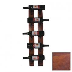 Display your favorite bottles from your wine collection with the 2 Day Designs 5 Bottle Wine Rack (4100P, 4100R, 4100W, 4100O, 4100B, 4100C, 4100F). A truly unique design, this wine rack is crafted out of repurposed wine barrel staves that have been hand finished. Made from solid white oak, some of the pieces still contain branding marks from their vineyard of origin. The five (5) wrought iron bottle shelves are fashioned by hand and compliment the striking design of the piece. Give your choice bottles Environmentally Conscious: Made from recycled pine barn timbers, this piece has a unique history and aesthetic Hand Finished: The solid wood Montana Lodge Kitchen Island is sanded down and stained by hand Made In America: All 2 Day Designs products are made in and ship from the U.S.