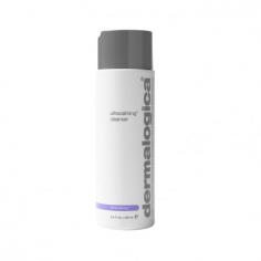 Effective Removal of Impurities Dermalogica Ultra-Calming Cleanser is a gentle pH balanced gel that easily spreads over your face and eyes without stripping skin's protection barrier. It can be easily rinsed off with tissue or any sponge cloth. It's available in 16.9 and 8.4 oz sizes. pH balanced gel Easily rinses away Strengthens skin's protective barrier Doesn't leave an irritating residue Dermalogica Ultra-Calming Cleanser protects your skin from environmental stress such as pollution, harsh climate, hormonal changes or cosmetic allergies. It is an exclusive anti-ozonate complex that helps guard against future inflammation. Just For You: Sensitive skin A Closer Look: Dermalogica Ultra-Calming Cleanser is dermatologist tested and skin therapist approved. It contains oat and botanical actives that work together below the surface to minimize discomfort, burning and itching caused by inflammatory triggers. A soothing blend of raspberry, lavender, coneflower and cucumber extracts help calm and cool the redness and heat associated with reactive, sensitized or over-processed skin. You Won't Find: Artificial fragrance or color Get Started: After cleansing your face, apply it to your face and throat, gently massaging with fingertips with light, upward strokes. Rinse thoroughly with warm water or remove with dry cotton pads.