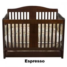 Find cribs at Target.com! The davinci richmond 4-in-1 crib with toddler rail can be converted into a toddler bed, daybed or full-size bed to adapt to your growing child's needs. It has an under-crib drawer for extra storage space. Its made of sturdy new zealand pine wood in a classic design and smooth espresso finish. Lead free, jpma certified and meets astm crib safety standards. 4 mattress-height positions make caring for your little one easier. Assembly is required. Rails sold separately.