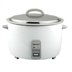 This Adcraft Commercial Rice Cooker (RC-E25) cooks 25 cups of rice with ease and will keep your cooked rice warm for long periods of time. If your kitchen needs to keep high volumes of cooked rice on hand for dishes such as rice bowls, Asian dishes or Mexican style food served with rice, burritos and more, this Commercial Rice Cooker will do the trick. This heavy duty rice cooker comes complete with a stainless steel lid and an aluminum insert. The insert features interior graduations that are easy to read for quick and convenient rice preparation. An oversized plastic rice fork and clear plastic measuring cup are also included.