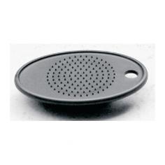 The Food Grip is made from hard-wearing synthetic material. Food for grating is firmly held by burls on the lower surface and can be safely processed to the last bit. It can be used with all graters and slicers. Features: -Hold food firmly -Burls -Comp.