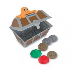 Scour the pool floor for four coins and two gems and get them to the floating treasure chest from this Melissa & Doug Undersea Treasure Hunt set. Product Features: Pieces fit inside chest for easy storage Product Details: 7-piece set includes: chest, 4 coins & 2 gems 8.7H x 6W x 9.4D Ages 6 years & up Model no. 6672 Promotional offers available online at Kohls.com may vary from those offered in Kohl's stores. Size: One Size. Gender: Unisex. Age Group: Kids.