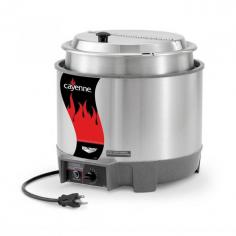 The Cayenne 11 Quart Round Heat N Serve Rethermalizer Set (72009) from Vollrath takes a container of cooked food from 40&deg;F or below, up to 165&deg;F in less than 90 minutes. The Vollrath Rethermalizer is extremely efficient and evenly transfers heat throughout the food product. The Heat N Serve features Vollraths Direct Contact Heating System, putting the heating element in direct contact with the water for the most efficient heat transfer possible.