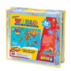 WARNING: CHOKING HAZARD. Small parts. Not for children under 3 years You'll have fun while learning regional geography with this informative world foam map puzzle from Educational Insights, a must-have for your home! PRODUCT FEATURES Set includes 54 extra soft, water-resistant foam pieces that are easy to clean PRODUCT DETAILS 3.25"H x 13.5"W x 13"D 1.1 lbs. Age: 3 years & up Imported MODEL NUMBER 4810 Promotional offers available online at Kohls.com may vary from those offered in Kohl's stores. Size: One Size. Gender: Unisex. Age Group: Kids. Material: Foam.