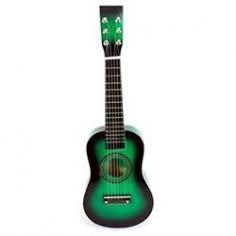 Classic Acoustic Beginners 6 Stringed Toy Guitar Instrument-Perfect for All Beginners-Nicely Finished, Bright Colors-6 Steel Strings, Comes with Guitar Pick, Extra Guitar String, Guitar Pick Color May Vary-Approx. Length: 22.5
