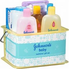 Essential Products To Care For Your Baby At Bathtime Giftset Includes: Baby Shampoo: 7 Fl Oz (207 Ml), Made In U.S.A. Baby Lotion: 9 Fl Oz (266 Ml), Made In U.S.A. Head-To-Toe&Reg; Baby Wash: 9 Fl Oz (266 Ml), Made In U.S.A. Baby Oil - Baby Skin Care: 4 Fl Oz (118 Ml) Baby Powder Pure Cornstarch With Aloe Vera & Vitamin E: 9 Oz (255 G), Made In U.S.A. Desitin Rapid Relief Cream: 2 Oz (57G) Safety Swabs: 55 Ct, Uniquely Designed With The Ear Safe Bulb&Trade; & Are Clinically Proven To Help Prevent Entry Too Deep Into Your Baby's Ear. Safe For Children, Safer For You. Also Ideal For Applying Make-Up & Ointments. Make Johnsons&Reg; Safety Swabs, Your Family's Choice For Everyday Skin Care, Baby Care & Ear Care Use. Made From Only 100% Pure, Non-Chlorine 1-866-844-2798 Ingredients: Baby Shampoo: Water, Cocamidopropyl Betaine, Peg-80 Sorbitan Laurate, Sodium Trideceth Sulfate, Peg-150 Distearate, Fragrance, Polyquaternium-10, Tetrasodium Edta, Quaternium-15, Citric Acid, Yellow 10, Orange 4. Baby Lotion: Water, Propylene Glycol, Myristyl Myristate, Glyceryl Stearate, Oleic Acid, Stearic Acid, Polysorbate 61, C12-15 Alkyl Benzoate, Dimethicone, Isopropyl Palmitate, Sorbitan Stearate, Cetyl Alcohol, Synthetic Beeswax, Stearyl Alcohol, Benzyl Alcohol, Carbomer, Fragrance, Methylparaben, Propylparaben, Butylparaben, Bht, Sodium Hydroxide, Red 33. Head-To-Toe&Reg; Baby Wash: Water, Cocamidopropyl Betaine, Peg-80 Sorbitan Laurate, Sodium Laureth Sulfate, Peg-150 Distearate, Tetrasodium Edta, Sodium Chloride, Polyquaternium-10, Fragrance, Quaternium-15, Citric Acid -Made In U.S.A. Baby Oil: Mineral Oil, Fragrance. Baby Powder Pure Cornstarch With Aloe Vera & Vitamin E: Zea Mays (Corn) Starch, Tricalcium Phosphate, Aloe Barbadensis, Tocopheryl Acetate, Fragrance. Desitin Rapid Relief Cream: Active Ingredients: Zinc Oxide 11.3% (Skin Protectant), Inactive Ingredients: Aloe Barbadensis Leaf Juice, Beeswax, Benzoic Acid, Dimethicone, Fragrance, Methylparaben, Mineral Oil, Myroxylon, Pereirae (Balsam Peru) Oil, Propylparaben, Sodium Borate, Tocopheryl Acetate, Water.