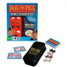 WARNING: CHOKING HAZARD. Small parts. Not for children under 3 years With now eight pig game pieces, this new version pf Pass the Pigs is sure to ensure hours of fun with the family. PRODUCT FEATURES Players compete by rolling their pigs against the other players. Roll yours and try to be the first player to match the pigs pictured on the roll card in play Be the first player to rack up 100 points to win WHAT'S INCLUDED 8 pigs (4 pairs) Deck of 30 pig roll Bonus & point cards Zippered carrying case Illustrated instructions PRODUCT DETAILS Ages 7 years & up For 2 to 4 players MODEL NUMBER WM1149 Promotional offers available online at Kohls.com may vary from those offered in Kohl's stores. Size: One Size. Gender: Unisex. Age Group: Kids.