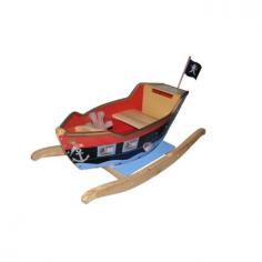 Teamson Rocking Ship (Hat, Scope, Sword): Sail the seven seas with this life-sized pirate ship. It comes complete with a flag, steering wheel, sword, scope and hat. Dimensions: L 55. 9cm x W 30. 5cm H 36. 9cm About Teamson: US based designers and manufacturers of Nursery Furniture and Toys, Teamson, have a large range of colourful furniture for your baby or toddler. The furniture ranges include the Alphabet, Sunny Safari, Magic Garden and Crackle Finished collections. All of Teamson's creations for children are painted by hand by their talented artists, so no two are exactly alike. Teamson nursery furniture offers tables, chairs, toy boxes, bookshelves, potty chairs and lots of other good things for the nursery. The toys include the very nice collection of children's play castles.