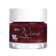 Pur Minerals Wine Exfoliating Mask 2.2 oz Farm to Jar antioxidant exfoliator Wine gets better with age. Your skin gets better with Pur. Pur's Wine Exfoliating Mask gently buffs away rough, dull skin with natural peach stones (seeds) as it fights signs of premature aging with red wine antioxidants from Bordeaux's finest vineyards. Watch lines, dark spots and uneven skin fade from sight as Farm to Jar ingredients work to reveal a visibly more youthful glow. Features & Benefits: Vitisin: an antioxidant from the roots of wine-producing grapes shown to brighten the look of dark spots Resveratrox: an antioxidant with smoothing and firming benefits, taken from the skin, shoots and roots of the grape Lactic Acid: a natural alpha hydroxy acid that gently exfoliates the skin for a visibly renewed radiance Peach Stones (Seeds): natural exfoliating beads that manually buff away dead skin and debris Paraben-free. Gluten-free. Pur Minerals does NOT test its products on animals. Directions Gently massage onto wet skin with fingertips to exfoliate. Rinse with warm water and follow with moisturizer. Use 1-2 times a week. Ingredients Aqua, Carica Papaya (Papaya) Fruit Extract, Lactic Acid, Prunus Persica (Peach) Seed Powder, Hydroxyethyl Acrylate/Sodium Acryloyldimethyl Taurate Copolymer, Glycerin, Polysorbate 80, Xanthan Gum, Hydrogenated Polydecene, Phenoxyethanol, Vitis Vinifera (Grape) Seed Powder, Wine Extract, Actinidia Chinensis (Kiwi) Seed, Vitis Vinifera (Grape) Fruit Extract, Ethyhexylglycerin, Inulin, Beta-Glucan, Vitis Vinifera (Grape) Fruit Extract, Rose Extract, Propanediol, Fragrance (Parfum), Mineral Salts, Sucrose, Benzyl Benzoate, Gluconic Acid, Sodium Benzoate