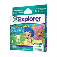 Your Bubble Guppies fan will love going on educational adventures with Gil and Molly with this LeapFrog learning game. PRODUCT FEATURES 3 field trips & 3 activities to reinforce the learning Teaches listening comprehension, vocabulary, sequencing, recycling, animal habitats, communities & fossils PRODUCT DETAILS Ages 3 - 5 years Model no. 39129 Promotional offers available online at Kohls.com may vary from those offered in Kohl's stores. Size: One Size. Gender: Unisex. Age Group: Kids.