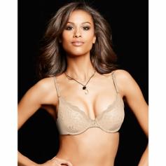 Features Everything you love in our bestselling everyday bra plus sexy scalloped lace&#33; Stretch foam cups support up down and across the bust providing seamless uplift and shaping. Smooth jacquard fabric on cups and wings adds subtle beauty. Soft and smooth feel (brushed inside). Even with the lace added it virtually disappears under clothes. Low plunge demi coverage won't peek out under all types of clothing. Easy front adjustable straps for perfect fit. Color - Latte Lift Size - 38B Item weight - 0.19 lbs.