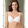 All-day Comfort with the Body Caress Underwire Bra Slip into the Vanity Fair Body Caress full-coverage contour bra for all-day support and comfort whether at work, home or on the go. Sporting an underwire support and seamless molded cups, this bra lifts and cradles without pinching, puckering or bulging under your favorite blouse. Its shoulder straps adjust from straight to crisscross, ideal for wearing under tank tops. The silky fabric of nylon and Lycra provides a soft caress against your skin whenever you wear it, day or night. The Body Caress underwire bra from Vanity Fair features a back closure and light foam lining within each cup to offer additional shape and support for any size. A full-coverage style, the Vanity Fair underwire bra is available in four cup sizes: B, C, D and DD. Band sizes range from 34 to 42. Vanity Fair offers the Body Caress underwire bra in neutral colors such as Damask beige, sunkissed bronze beige and white, as well as blue, navy blue and a sexy black.