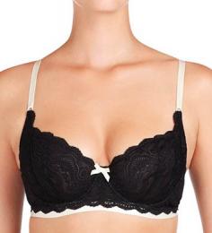Heidi Klum Intimates, the supermodel style icon's debut collection, exudes both sweetness and sexiness. A broad range of styles and sizes offers something for everyone, Style Number: H76-835 Seamed, unlined balcony cup undewire lace bra, U.K. cup sizes. See size chart for U.S. conversion, Contrast elastic underband lays flat against the body, Back adjustable, close-set, stretch straps, 3 column, 2 row hook and eye back closure, Luxurious stretch lace AllDD+Bras, AllFullBusted, AllFullBustedAndHasHigherThanDD, Average Figure, DDplus, Lace, Nylon, Spandex, NotMaternity, Underwire, Balconette, Molded, Seamed, Unlined, Adjustable back straps, Bra 36D Jet