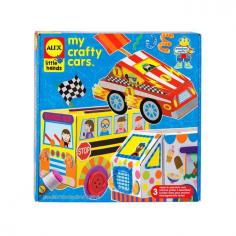 Create a fleet of three vehicles with this craft set from ALEX. Product Features Make a race car, ice cream truck and school bus Ages 3 & up What's Included 3 pre-cut vehicles Stickers Buttons Pipe cleaners Craft sticks Glue stick Promotional offers available online at Kohls.com may vary from those offered in Kohl's stores. Size: One Size. Gender: Male. Age Group: Kids.