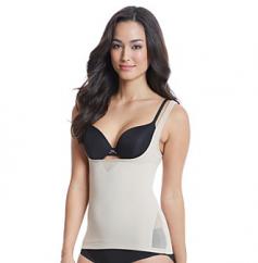Style Number: 2773 Feel confident in this comfy wire-free shaping camisole, Sheer double panels help shape tummy, midriff, and back, Supportive double-layer molded mesh cups, New built-in shelf slings supports like an underwire, Stay-put Wonderful Edge silicone lining on hem, Soft, stretch straps are fully adjustable, 22" long from shoulders; measurement taken from size M, Sleek, stretch mesh Average Figure, Mesh, Nylon, Silicone, Spandex, NotMaternity, Prom, Soft Cup, Camisole, Full Cup, Molded, Lined, Seamless, Fully Adjustable Straps, Shelf, Shapewear S Nude