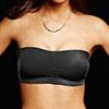 Maidenform Dream Bandeau Bra (40974). This wireless, strapless bandeau bra is the perfect complement to sheer tops and blouses. It also makes a great layering piece. Totally metal free. Bandeau bra has built-in, contour, wireless cups that support the breasts with all-over, flexible, light foam padding. Luxuriously soft, shiny fabric caresses the body. Stretch contour cups enable modesty. Ruched fabric at center front for definition. Thick, covered-elastic underband provides additional support. This is a strapless bandeau bra; however, there are strap loops in the front and back, if you'd like to add your own straps. Pull-over styling eliminates the need for metal hardware. A great bra for sleeping or lounging, too. See matching Maidenform Simply Heaven Boyshort Panty 40774.
