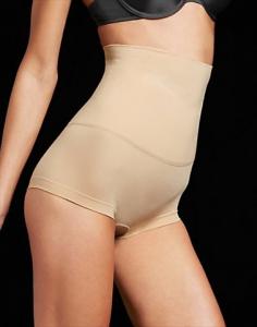 Take control of your waistline and slim it down into sexiness with the Control It Slim Waisters Hi - Waist Boyshort from Maidenform. Full-coverage design to slim, smooth, and shape your stomach and waistline. Flexible material also provides firm control. Smooth edges guarantee that you won't have to hide annoying bulges and lines. Body: 82% nylon, 18% elastane. Crotch panel: 87% nylon, 13% elastane. Hand wash cold, lay flat to dry. Imported. If you're not fully satisfied with your purchase, you are welcome to return any unworn and unwashed items with tags intact and original packaging included.