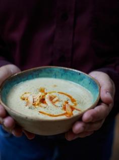 Roasted Cauliflower & Coconut Soup | Vegetables Recipes | Jamie Oliver