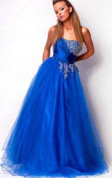 Unique Long Royal Blue Evening Formal Dress-marieaustralia.com
